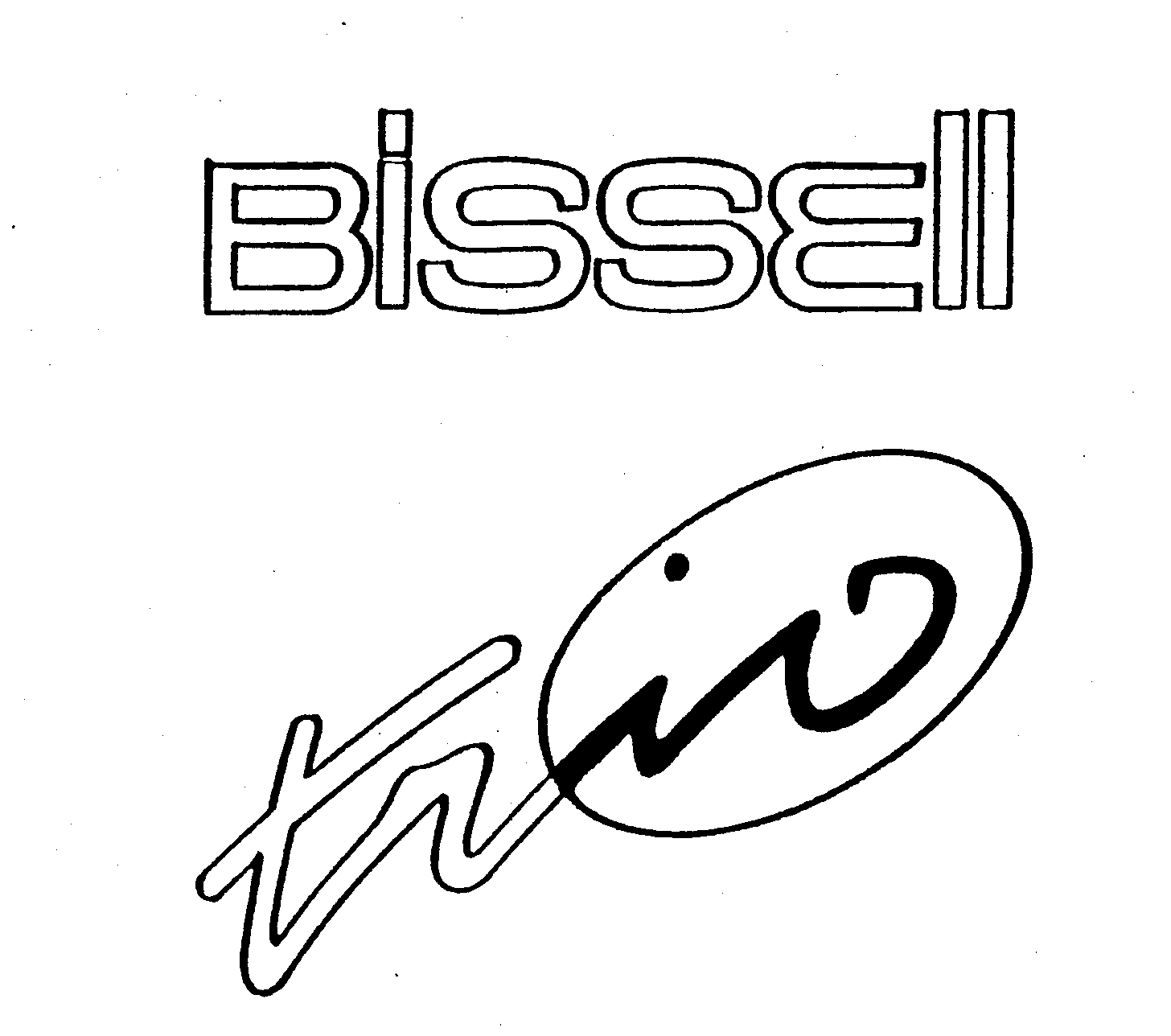 Trademark Logo BISSELL TRIO