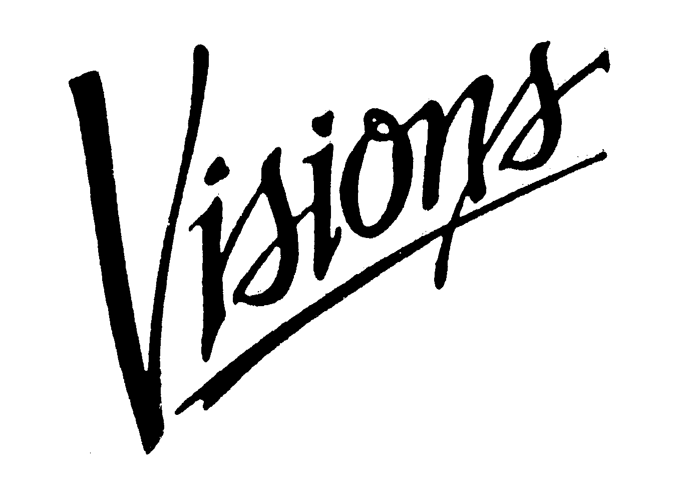Trademark Logo VISIONS