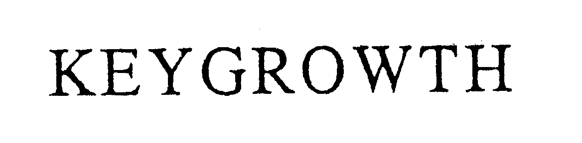 Trademark Logo KEYGROWTH