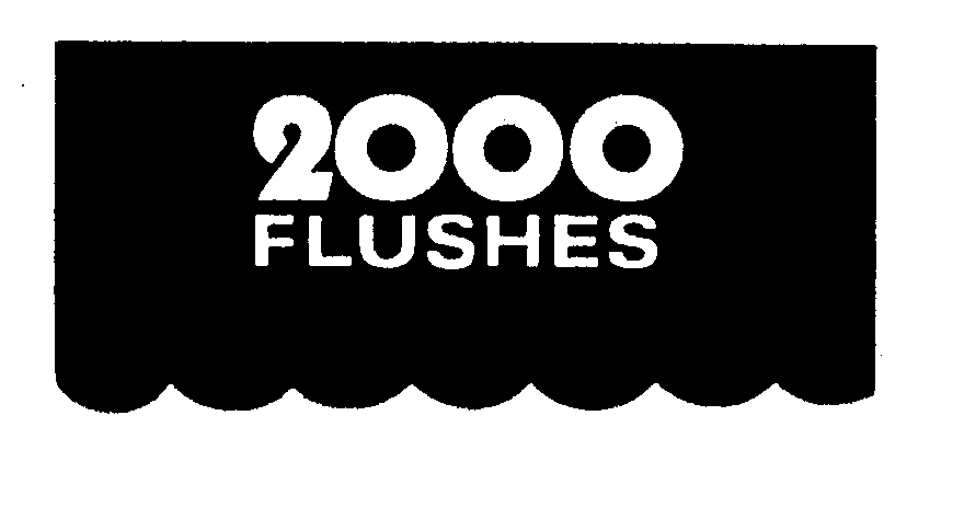 Trademark Logo 2000 FLUSHES