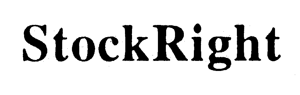 Trademark Logo STOCKRIGHT