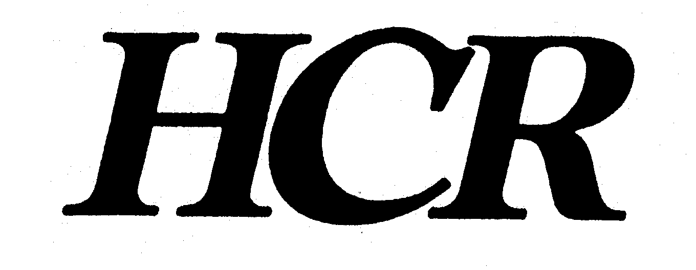 Trademark Logo HCR