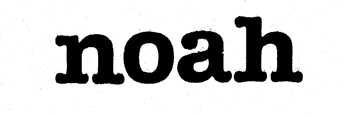 Trademark Logo NOAH