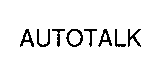 Trademark Logo AUTOTALK