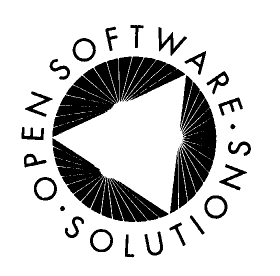 Trademark Logo OPEN SOFTWARE SOLUTIONS