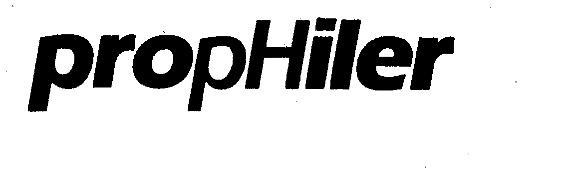 Trademark Logo PROPHILER
