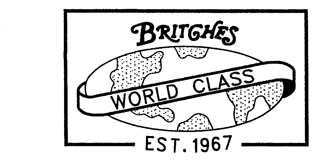 Trademark Logo BRITCHES WORLD CLASS EST. 1967