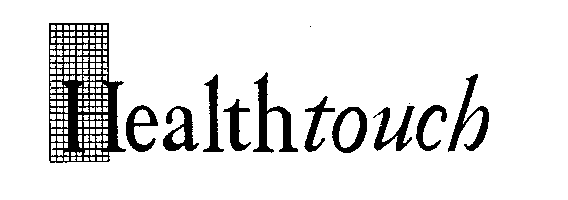 Trademark Logo HEALTHTOUCH