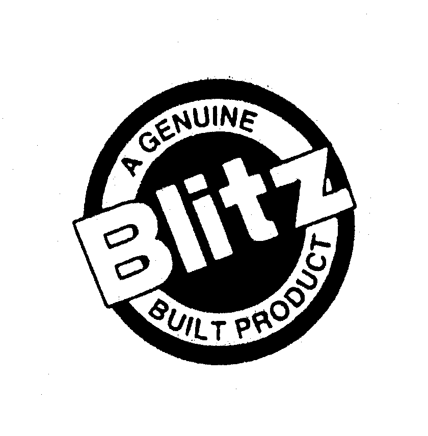  A GENUINE BLITZ BUILT PRODUCT