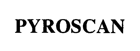 Trademark Logo PYROSCAN