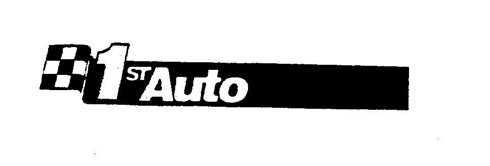Trademark Logo 1ST AUTO