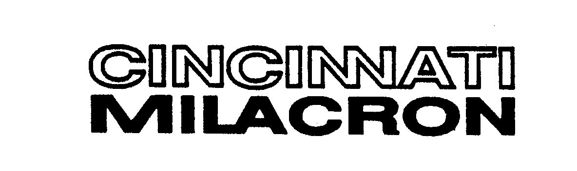 Trademark Logo CINCINNATI MILACRON