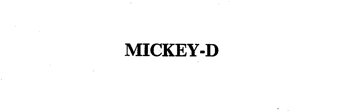  MICKEY-D