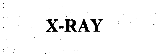 Trademark Logo X-RAY