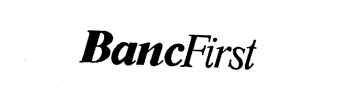 Trademark Logo BANCFIRST