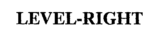 Trademark Logo LEVEL-RIGHT