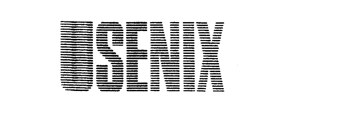 Trademark Logo USENIX