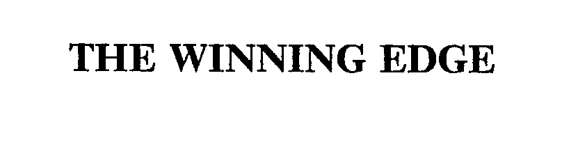 THE WINNING EDGE