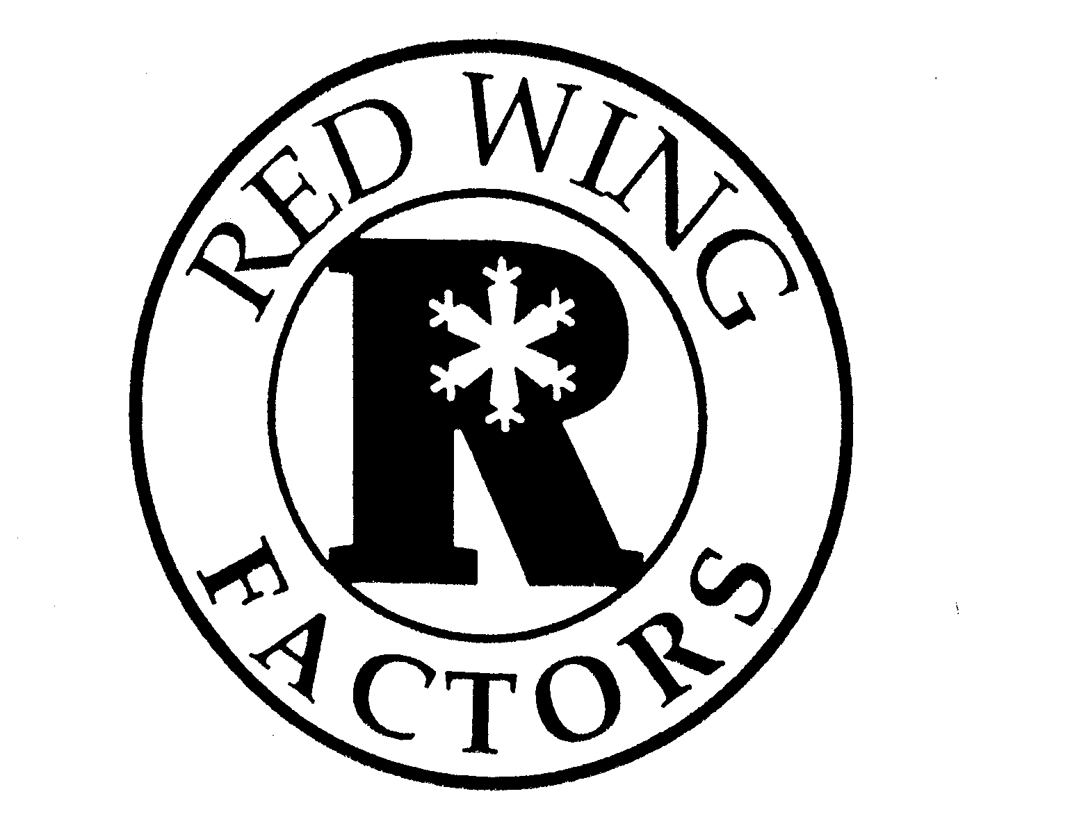 Trademark Logo RED WING R FACTORS