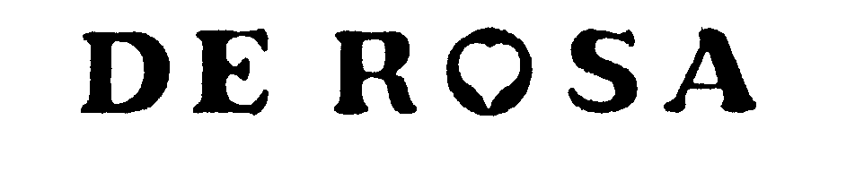 Trademark Logo DE ROSA