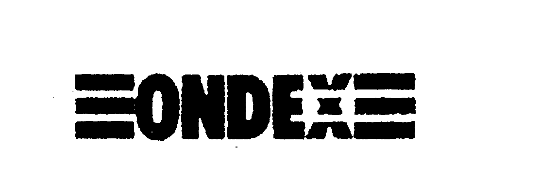 Trademark Logo ONDEX