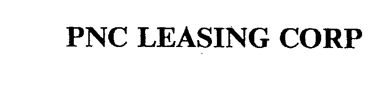 Trademark Logo PNC LEASING CORP