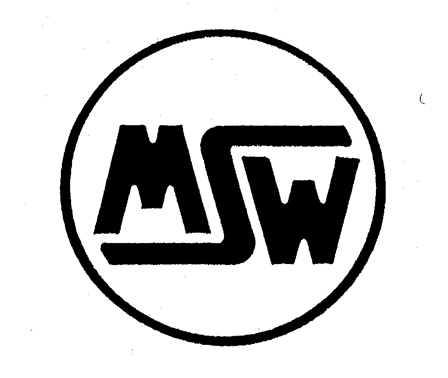 Trademark Logo MSW