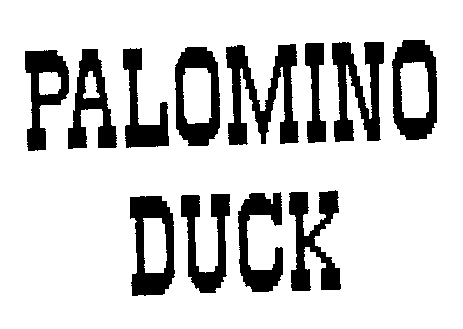 Trademark Logo PALOMINO DUCK