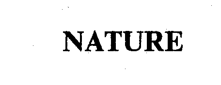 Trademark Logo NATURE