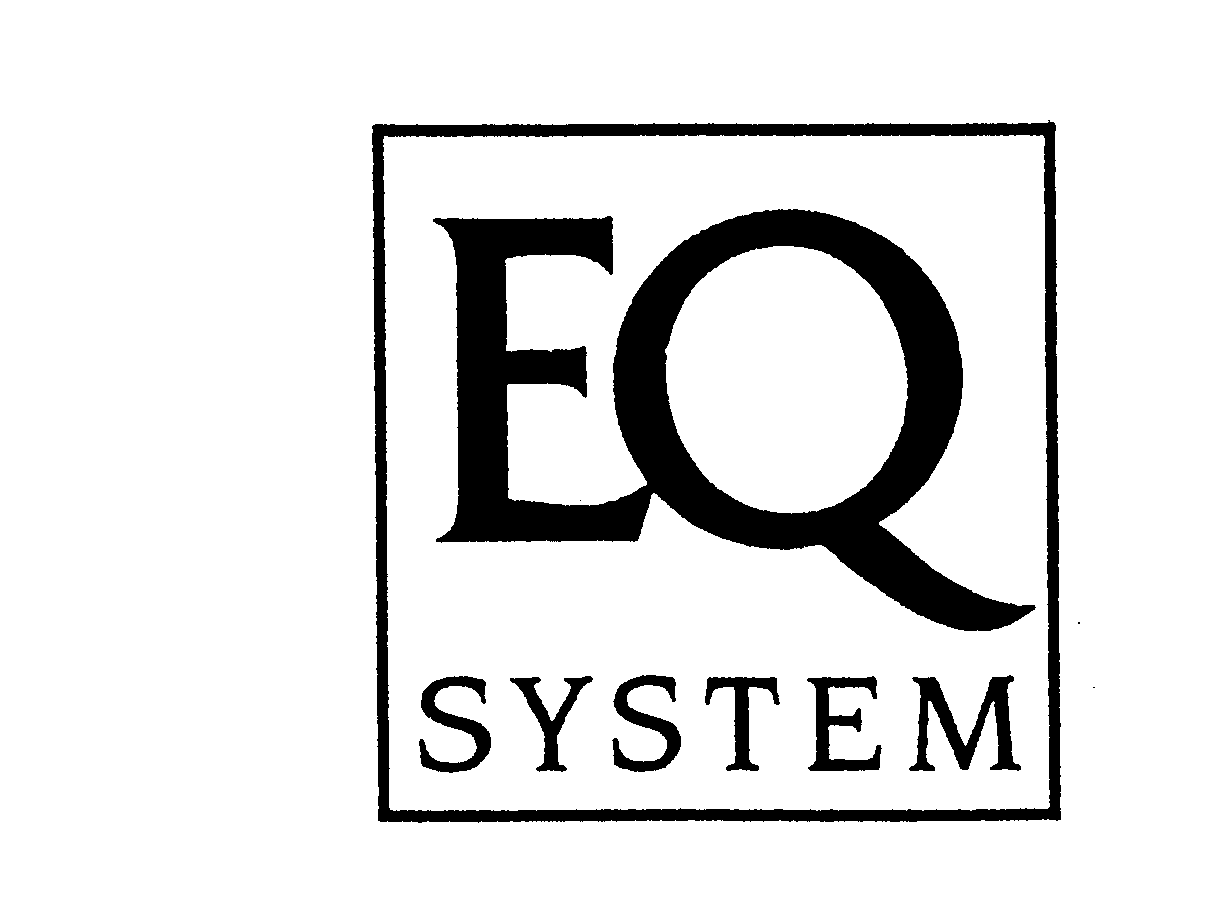 Trademark Logo EQ SYSTEM
