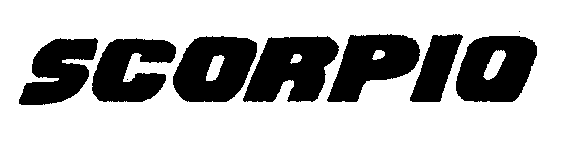 Trademark Logo SCORPIO