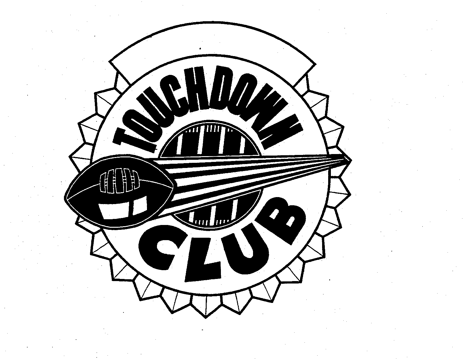 Trademark Logo TOUCHDOWN CLUB