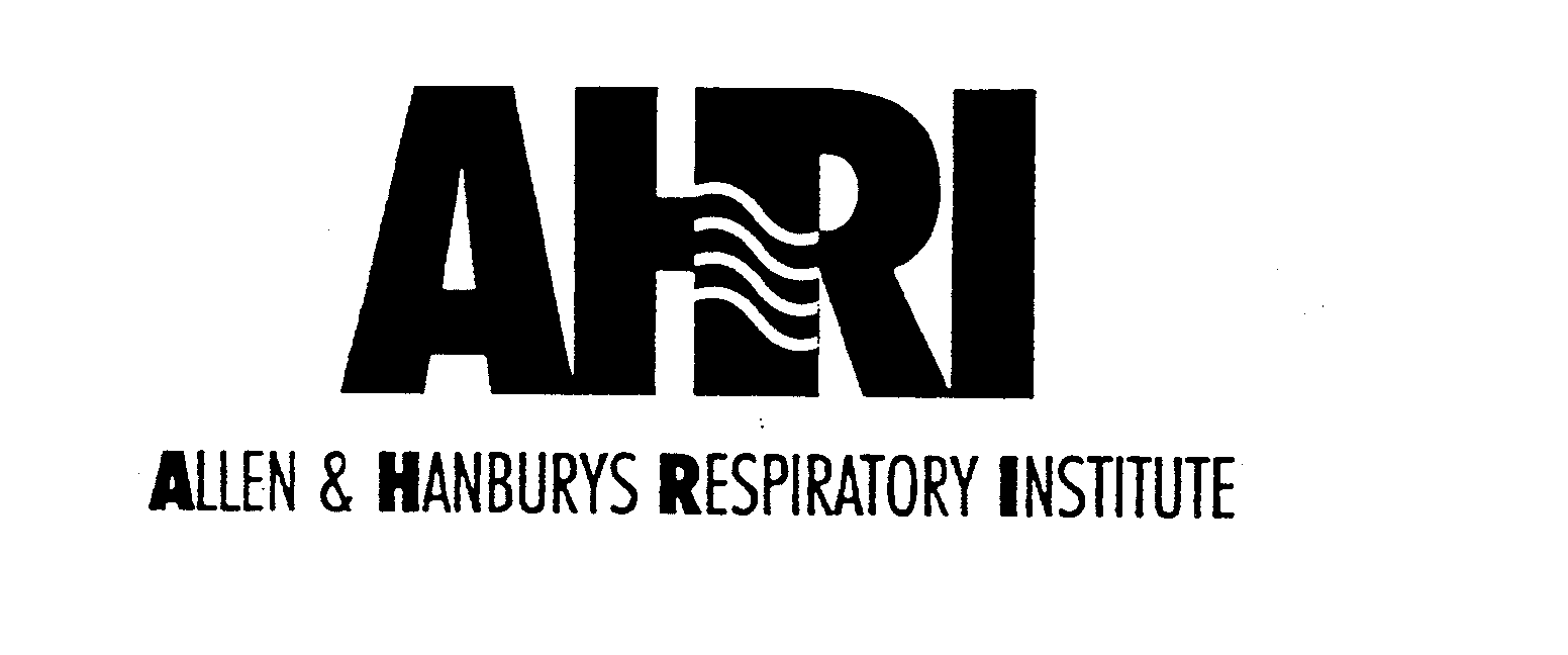  AHRI ALLEN &amp; HANBURYS RESPIRATORY INSTITUTE