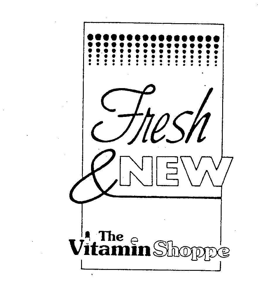  FRESH &amp; NEW THE VITAMIN SHOPPE