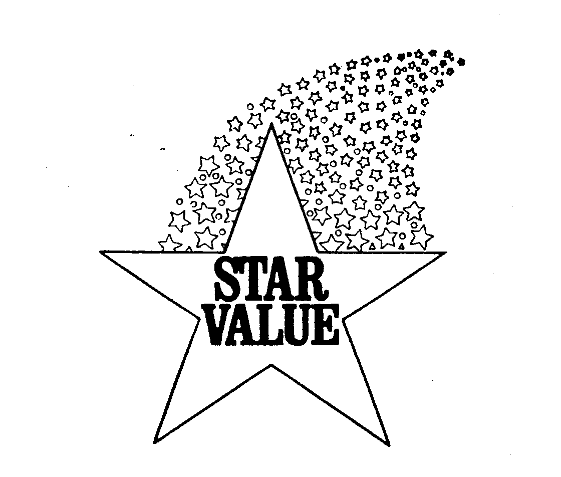 Trademark Logo STAR VALUE