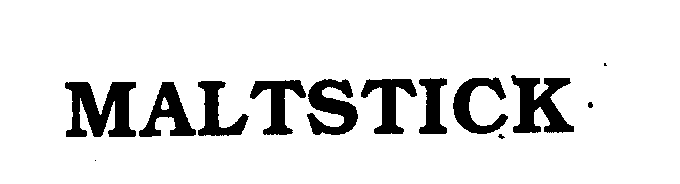Trademark Logo MALTSTICK