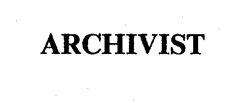 Trademark Logo ARCHIVIST