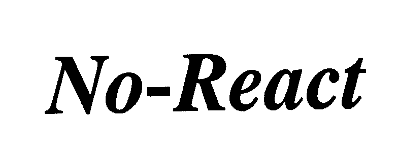 Trademark Logo NO-REACT