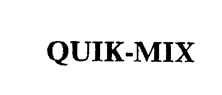 Trademark Logo QUIK-MIX