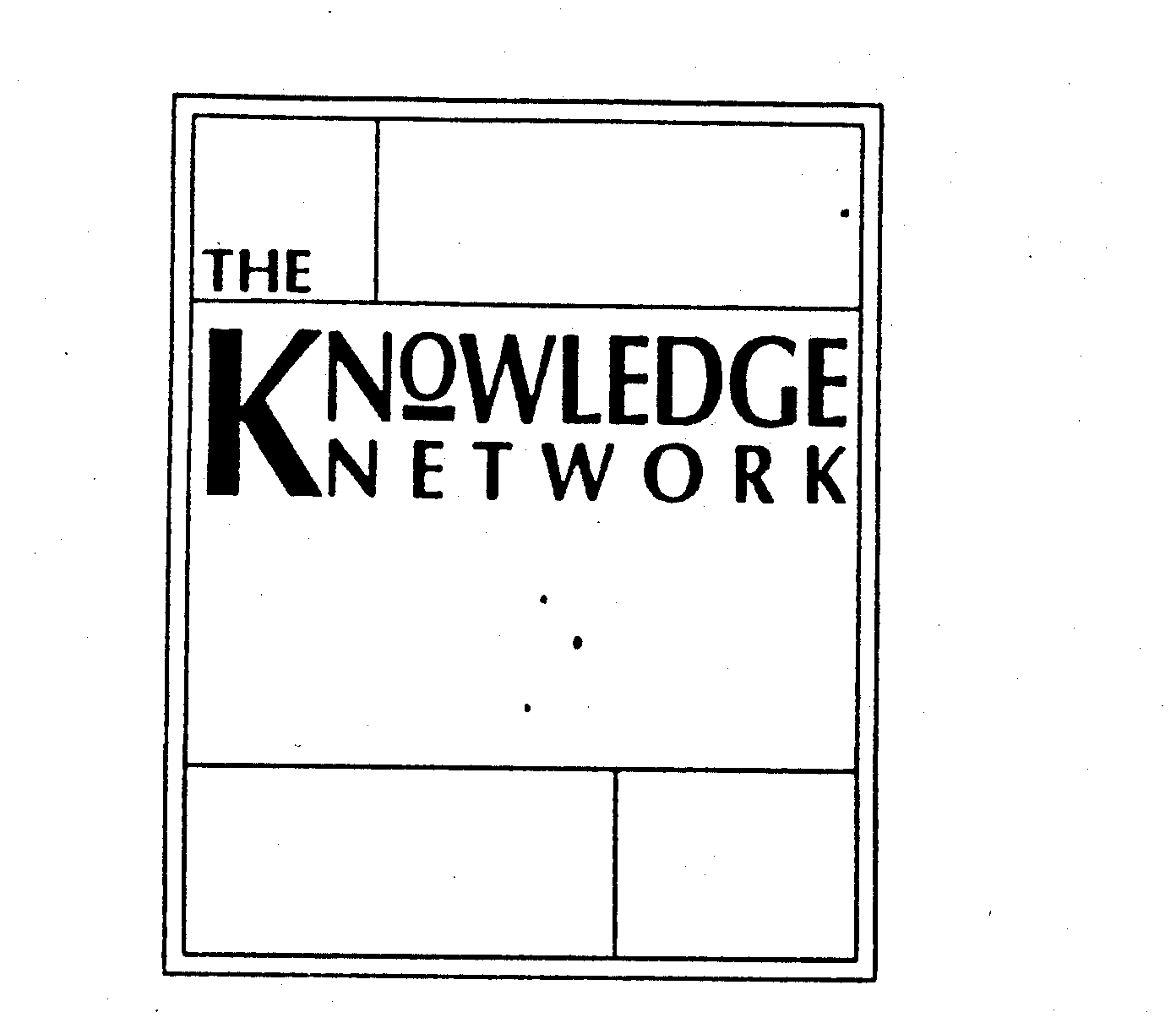 Trademark Logo THE KNOWLEDGE NETWORK