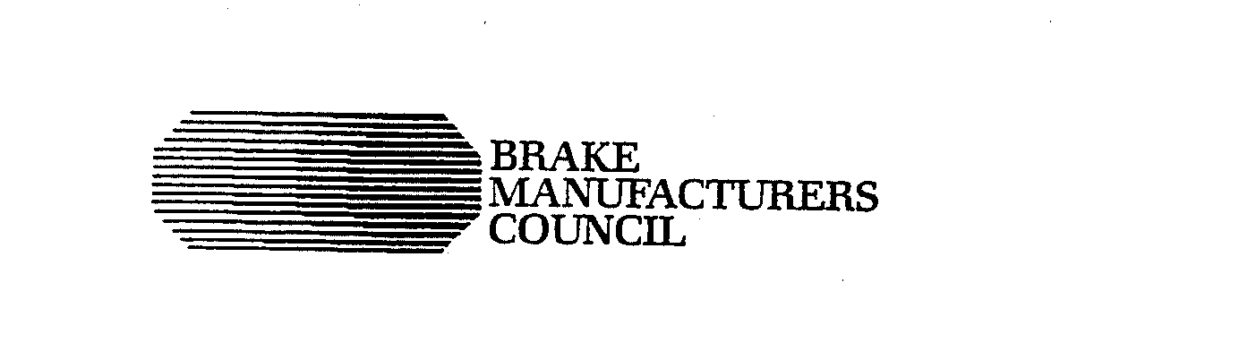 Trademark Logo BRAKE MANUFACTURERS COUNCIL