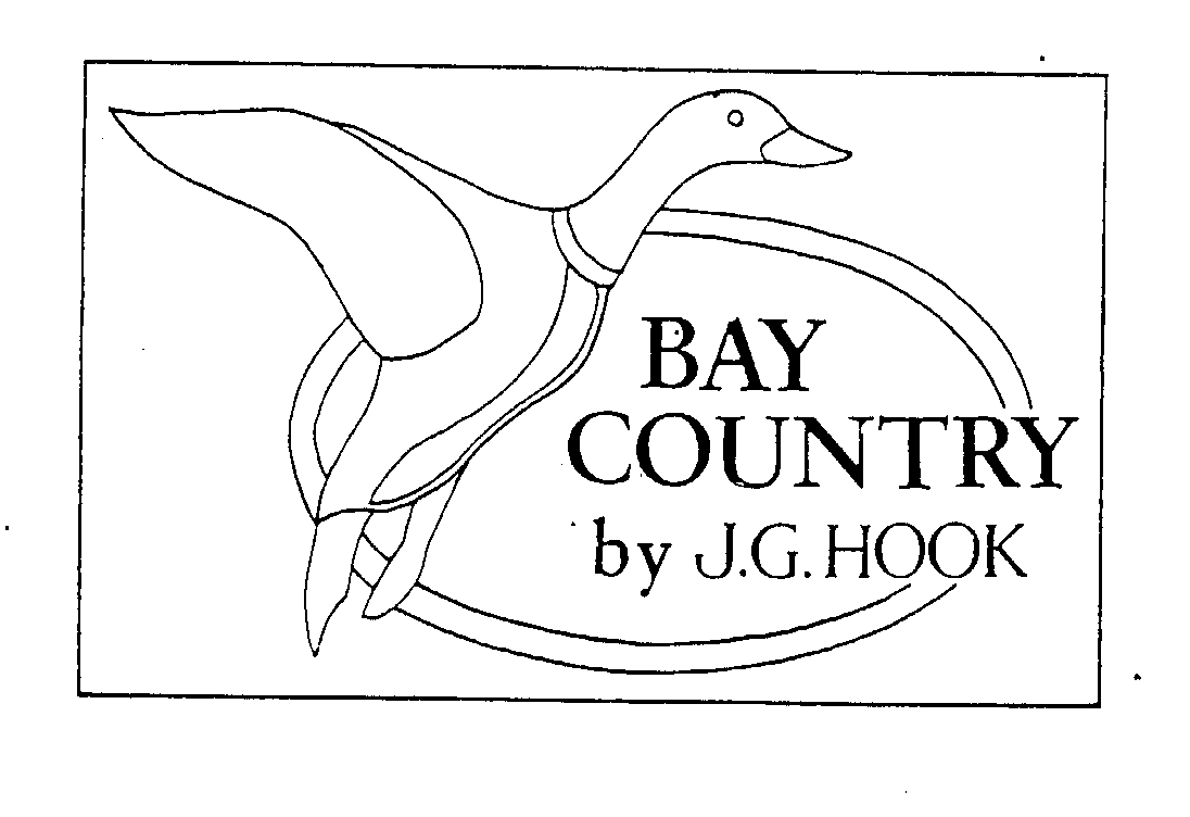 Trademark Logo BAY COUNTRY BY J.G. HOOK