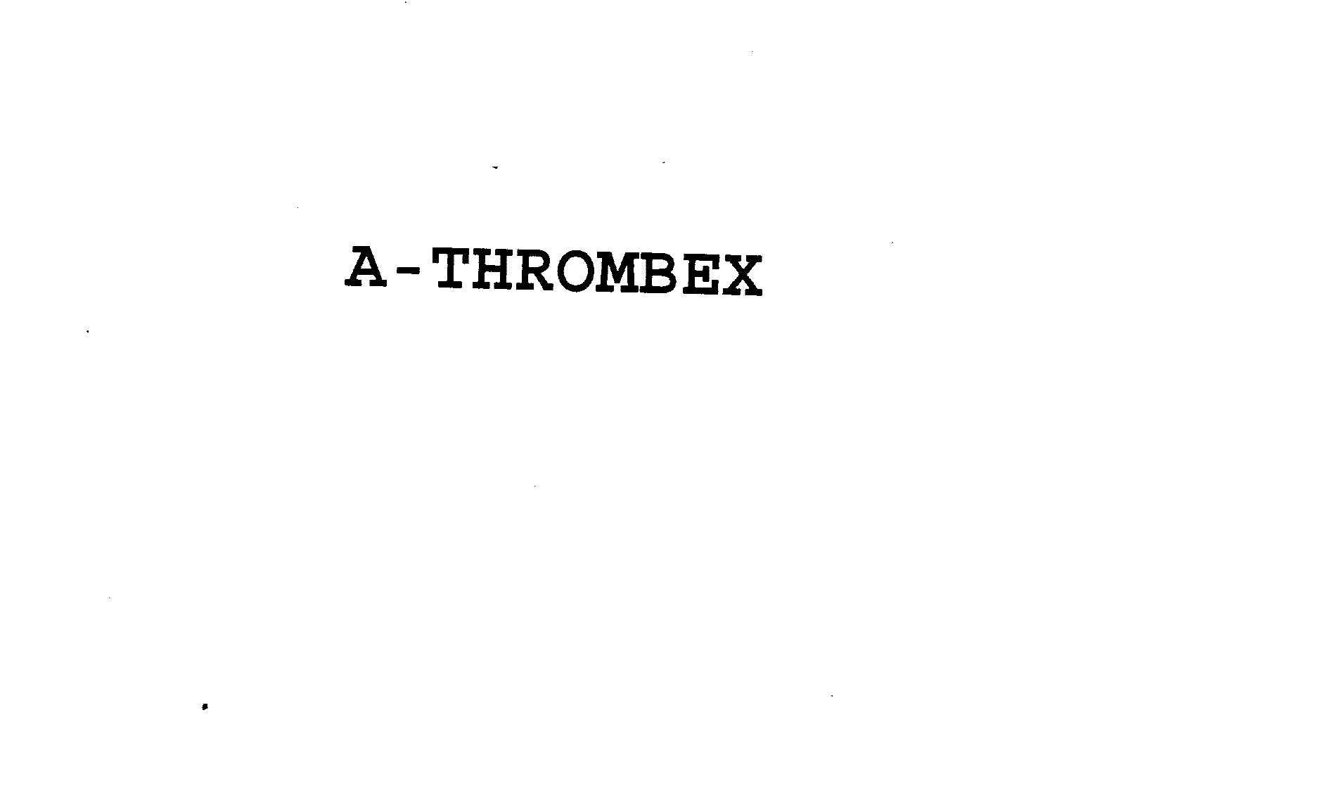  A-THROMBEX