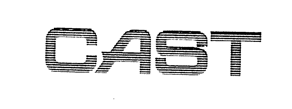 Trademark Logo CAST