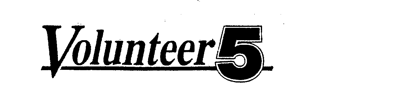 Trademark Logo VOLUNTEER 5