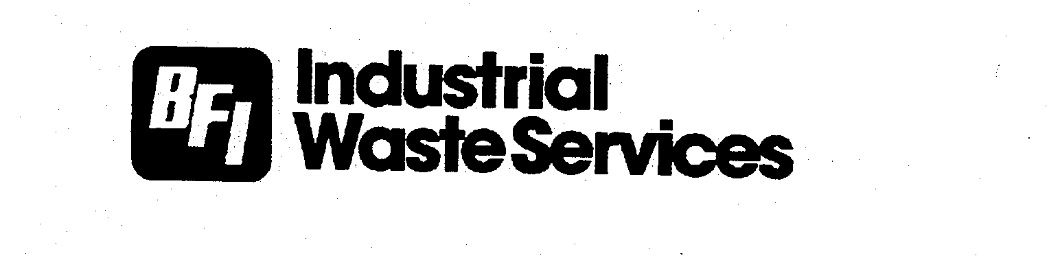  BFI INDUSTRIAL WASTE SERVICES