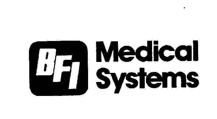  BFI MEDICAL SYSTEMS