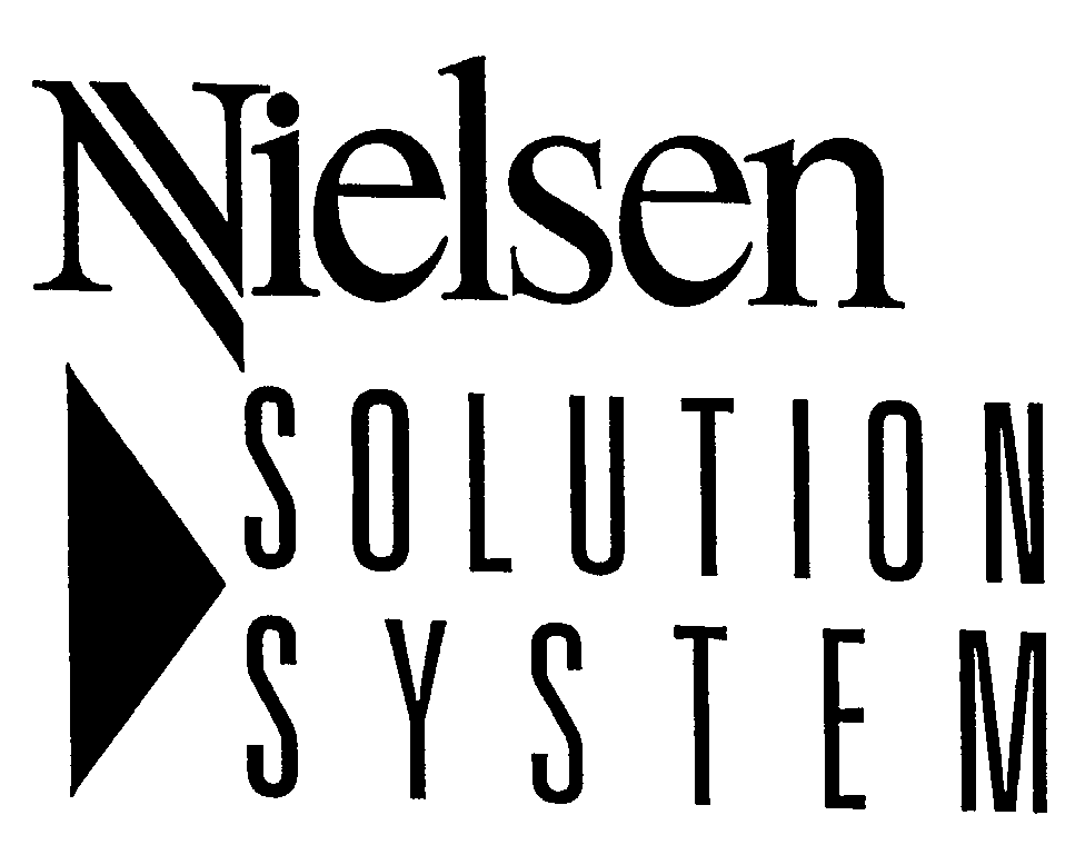 Trademark Logo NIELSEN SOLUTION SYSTEM