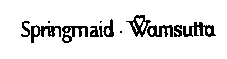 Trademark Logo SPRINGMAID WAMSUTTA