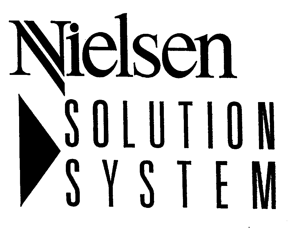 Trademark Logo NIELSEN SOLUTION SYSTEM